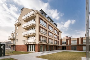 Overnatningsstedets facade