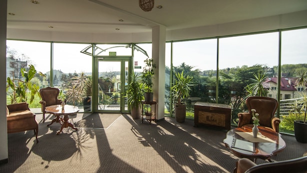 Sala de estar en el lobby