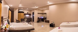 In-room safe, individually furnished, desk, laptop workspace - Aadya Elite (Mysore)