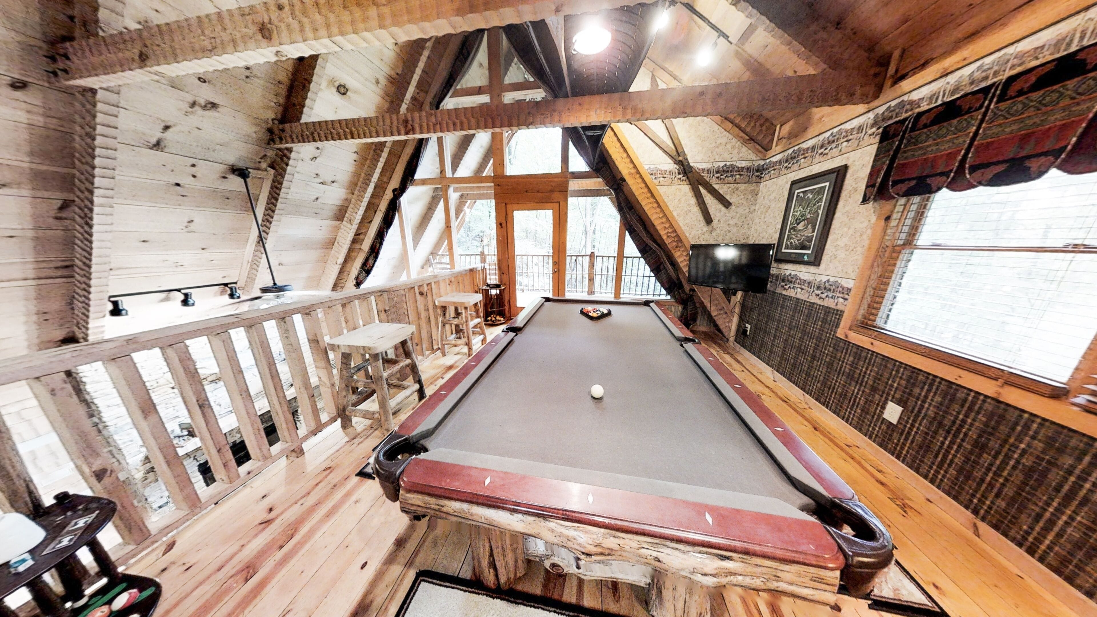 Cabana, 2 quartos | Bilhar