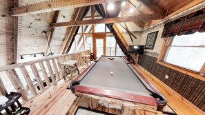 Cabin, 2 Bedrooms | Billiards
