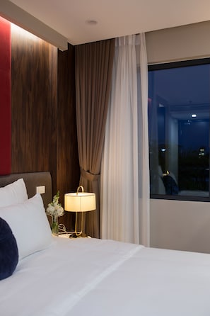 Executive-suite - balkon - byudsigt | Værelsesfacilitet