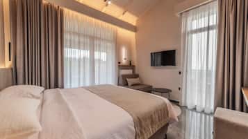 Chambre Exécutive | Literie hypoallergénique, minibar, bureau