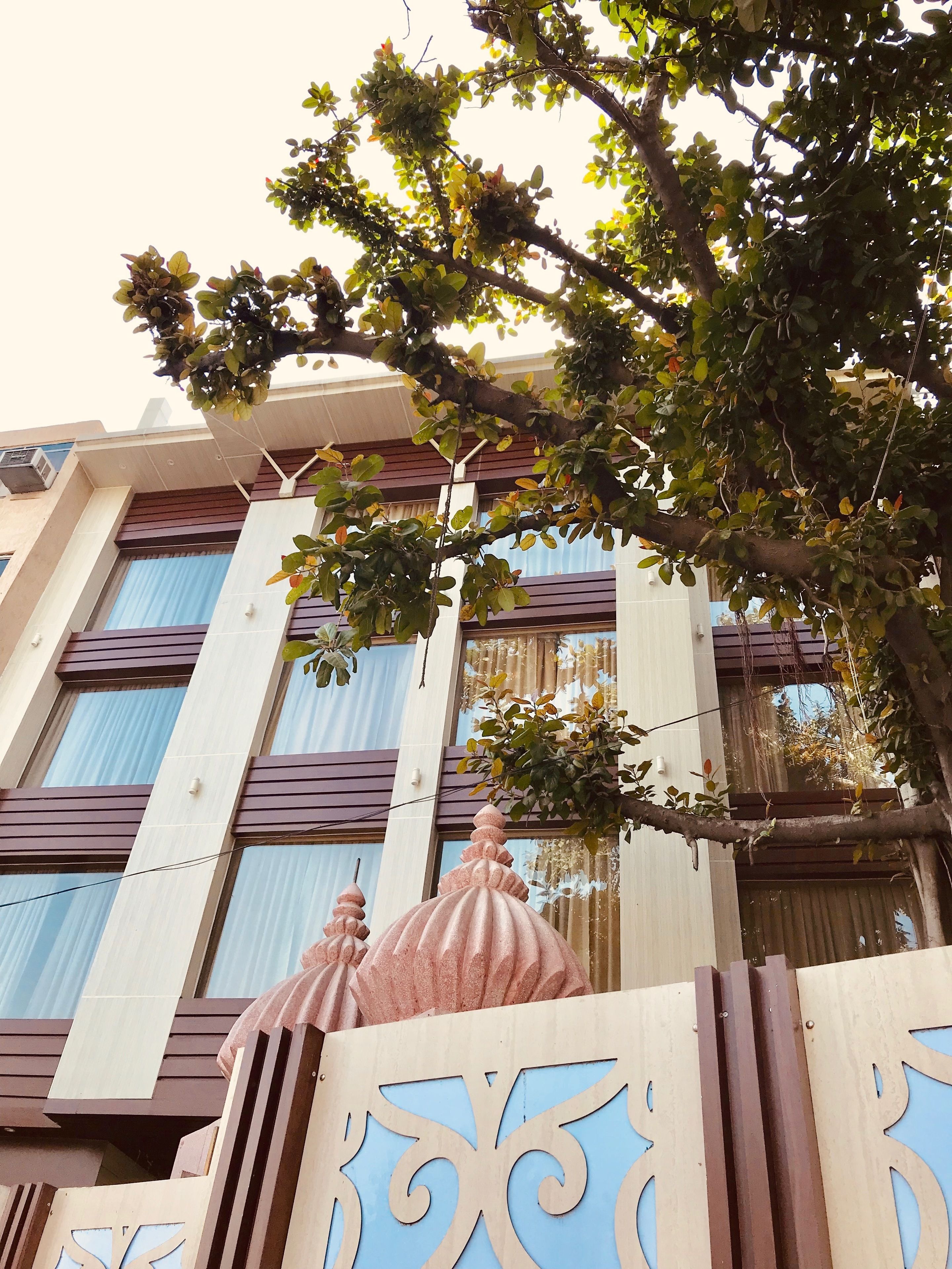 Voorkant van accommodatie