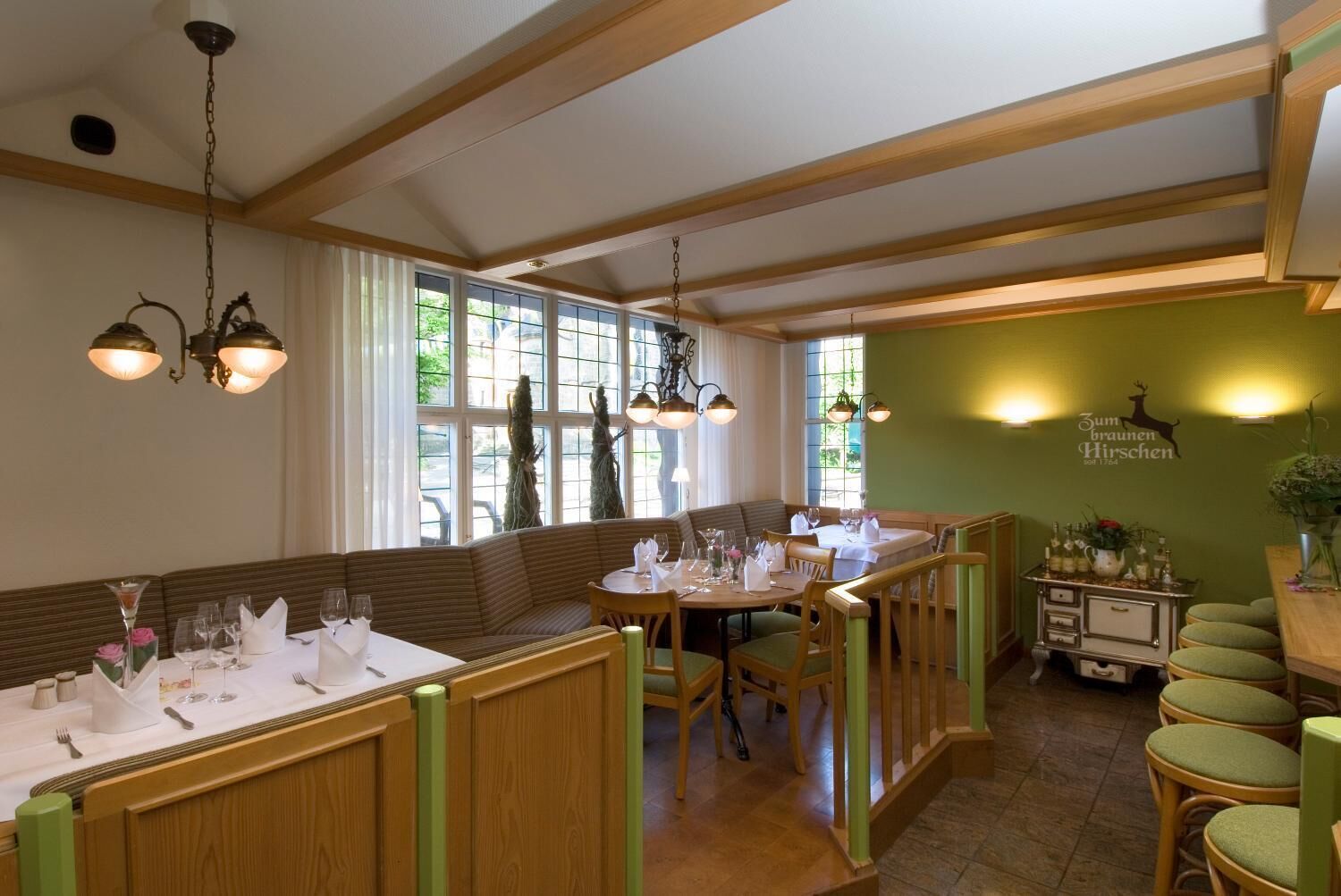 lunch and dinner served, local cuisine