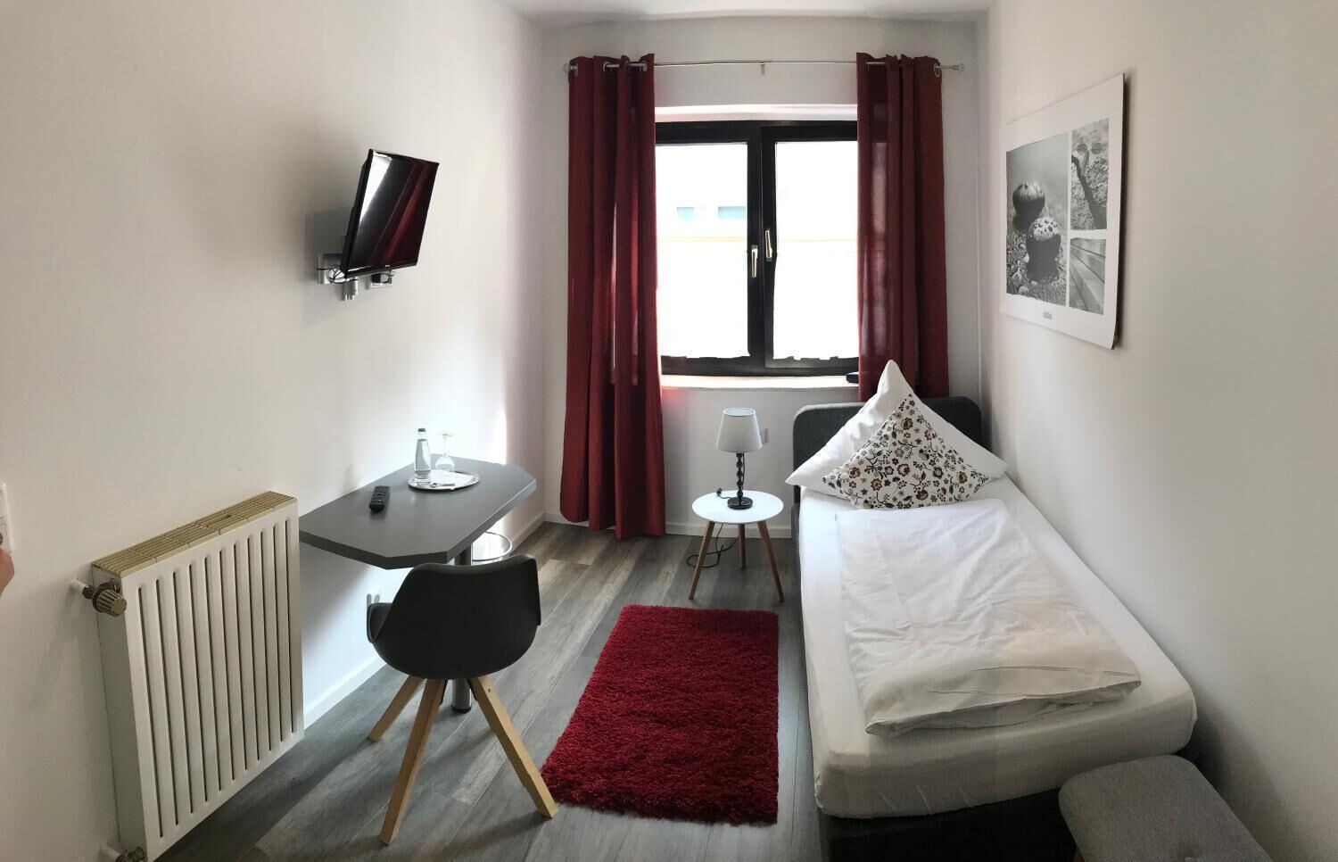 desk, soundproofing, rollaway beds, free wifi