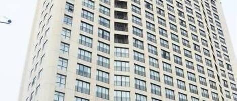 Majoituspaikan julkisivu