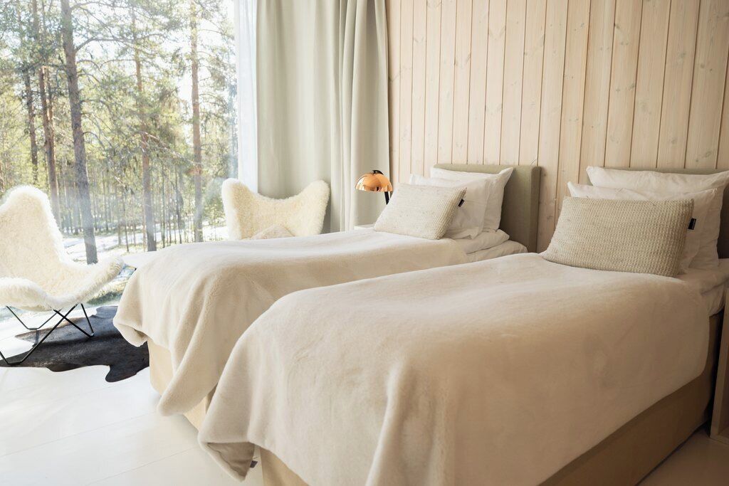 Arctic TreeHouse Suite Twin (Extra bed) and View