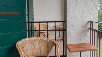 Classic-Doppelzimmer, Terrasse (Cortina) | Balkon