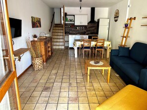 Apartment, 1 Schlafzimmer, Gartenblick | Wohnbereich
