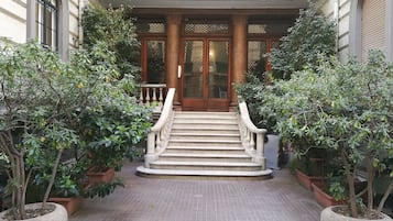 Fassade der Unterkunft