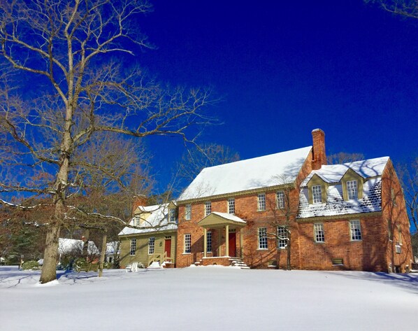 Blick von der Unterkunft