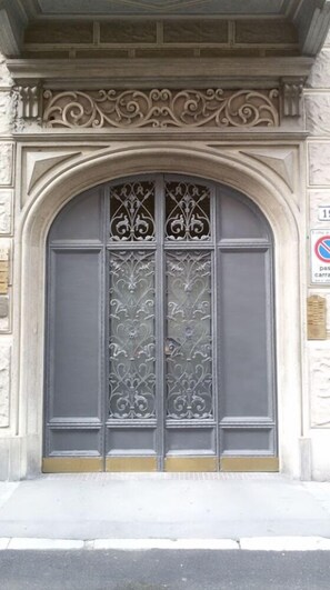 Entrada de la propiedad