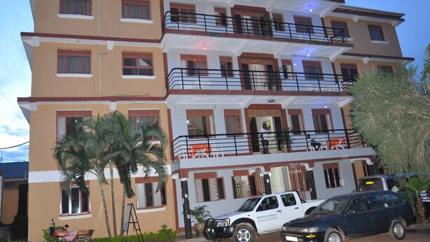Front of property - evening/night - Deira Hotel Ltd (Mukono)
