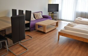 Apartment, 1 Bedroom (HR070-NE03) | Living area | TV
