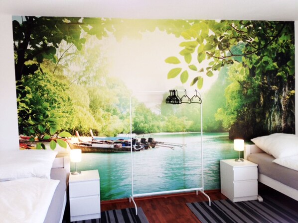 Apartment, 1 Schlafzimmer (HR077-OB06) | 1 Schlafzimmer, kostenloses WLAN, Bettwäsche