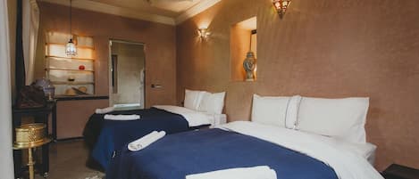 Family Suite, Non Smoking | Minibar, in-room safe, blackout drapes, iron/ironing board