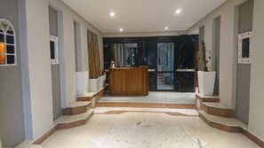 Entrée de l’hébergement