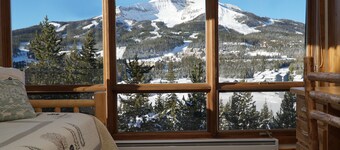 SUORA Sky View-kylpytynnyri ja takka-1/2 mailin ilmainen kuljetus Mtn: lle.