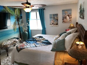 2 bedrooms, in-room safe, soundproofing, iron/ironing board