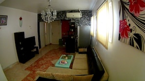 TV, fireplace - Luxury 1Bedroom - Delta sharm (sharm Elshikh)