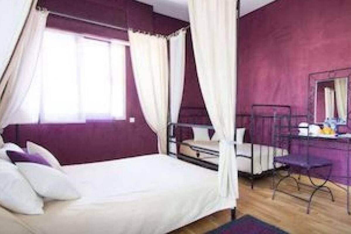 Desk, blackout curtains, iron/ironing board, free cots/infant beds