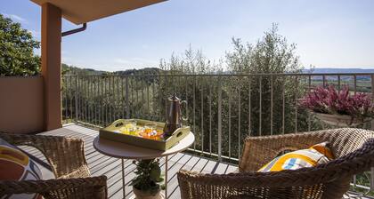 NESPOLO cottage, on the Tuscan hills between Pisa and Florence, ideal for 4 p