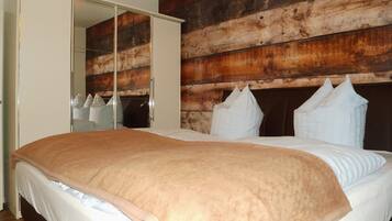 1 makuuhuone, silitysrauta/-lauta, vauvan matkasänky, ilmainen Wi-Fi