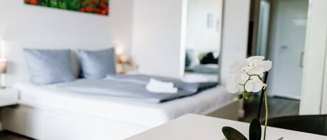 1 Schlafzimmer, kostenloses WLAN, Bettwäsche