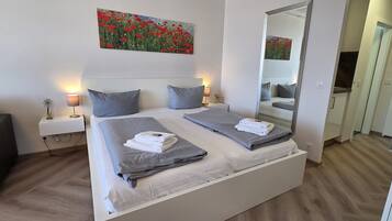 1 Schlafzimmer, kostenloses WLAN, Bettwäsche
