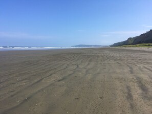 On the beach, beach towels - Beachfront Condo; Infinity Pool; 2 Bdrm ;2 Bath; Plus Gorgeous Views (San Vicente/Canoa)