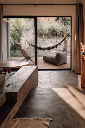 Comfort-Suite, Gartenblick | Wohnbereich