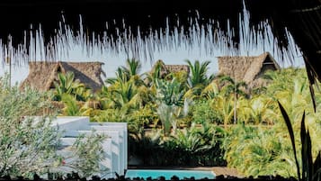 Blick auf den Garten