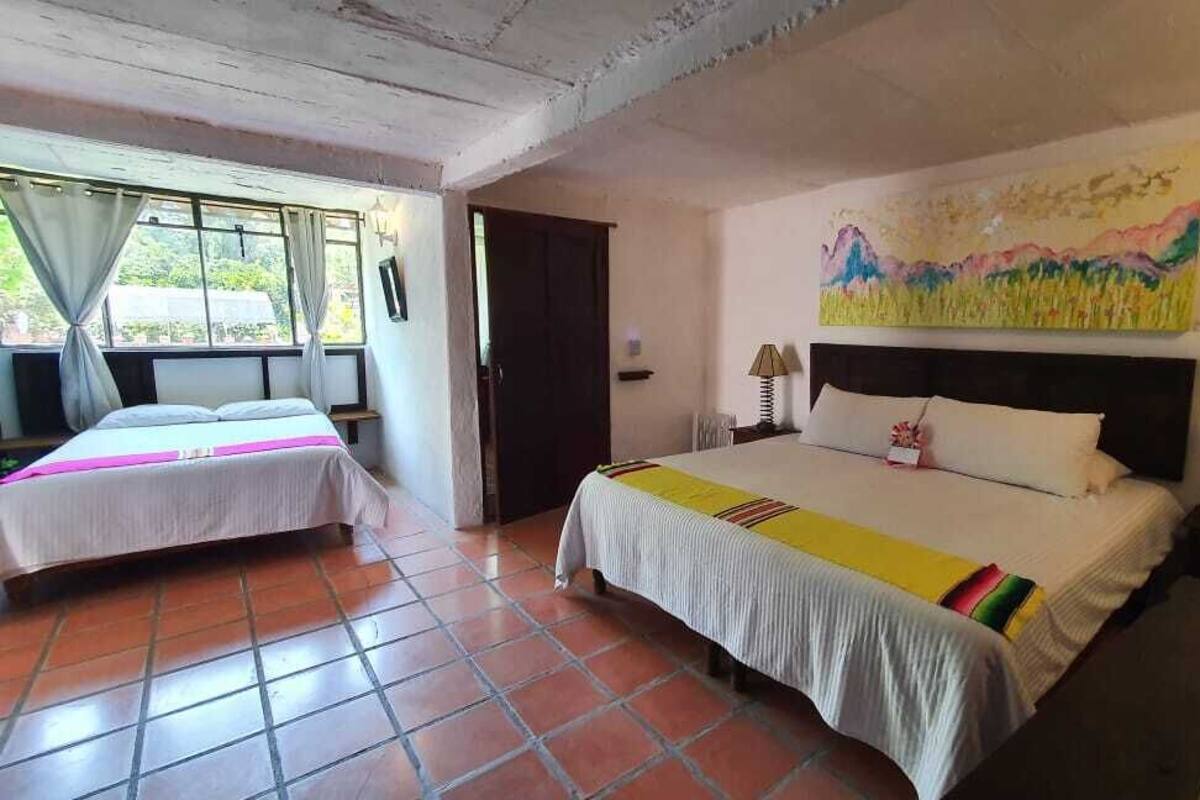 Standard Double Room, Multiple Beds, Non Smoking | Iron/ironing board, rollaway beds, free WiFi, bed sheets