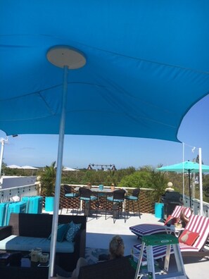 Outdoor dining - THE PERFECT PLACE -PRIVATE ELEVATOR,DOCK,HEAT POOL. MARATHON  LIC PLR2017-00465 (Marathon)