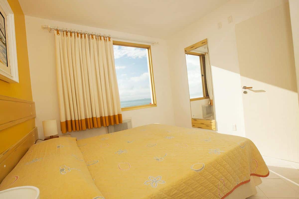 Quarto casal, vista para o mar | Ferros/tábuas de passar roupa, Wi-Fi de cortesia