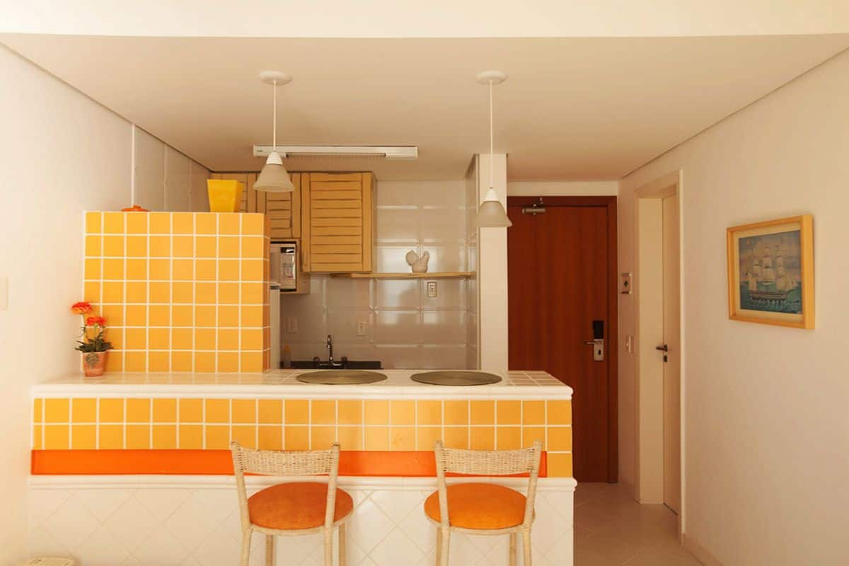 Opções para refeição no quarto