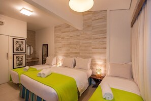 Family Room, Multiple Beds, Non Smoking | Minibar, iron/ironing board, free WiFi, bed sheets - Pousada da Villa (Fernando de Noronha)