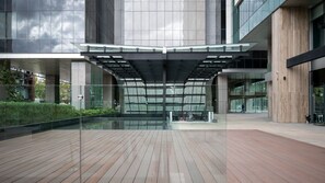 Fachada de la propiedad