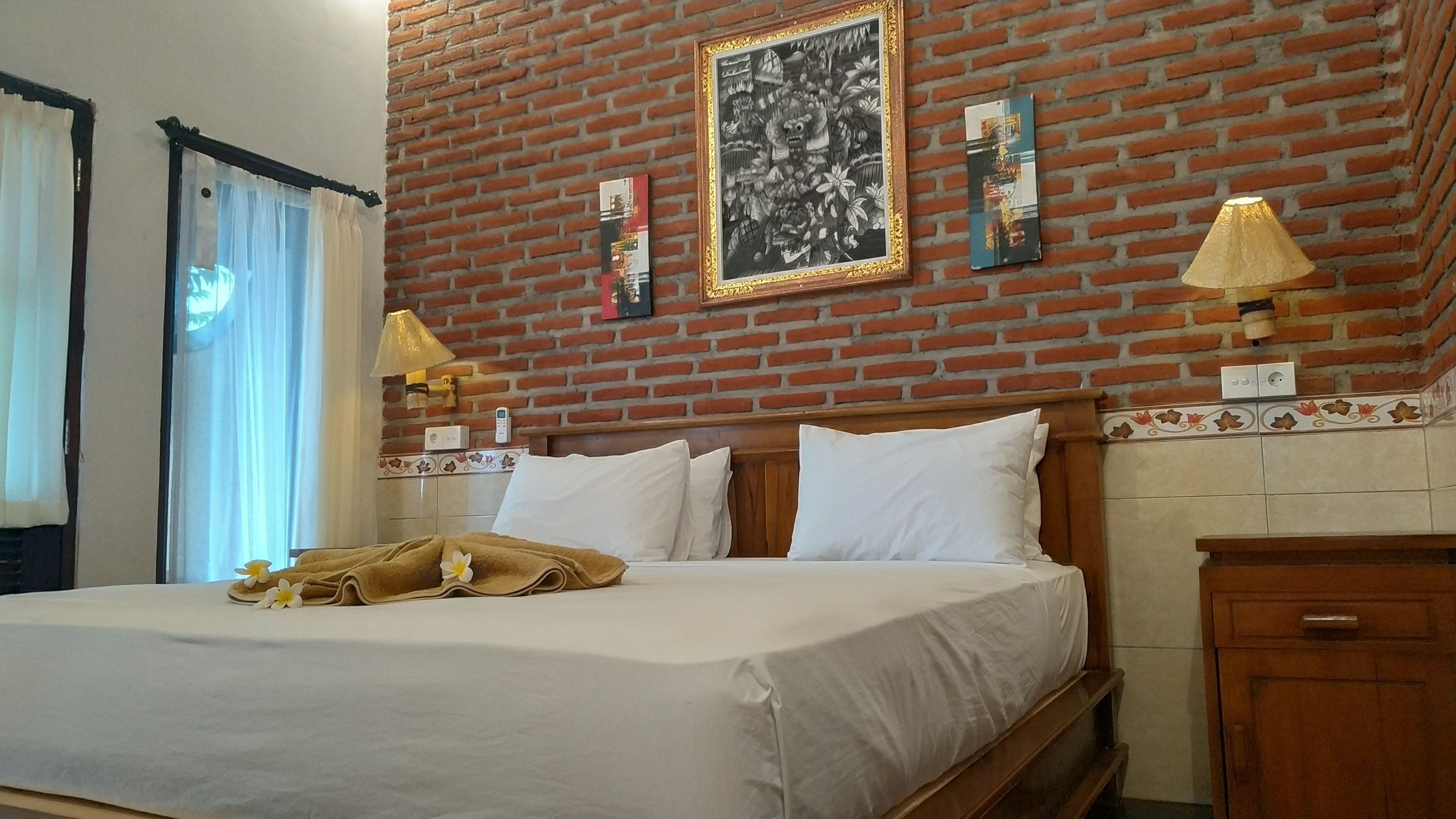 Kamar Double atau Twin Superior, pemandangan kebun | Seprai premium, brankas, meja kerja, dan kedap suara