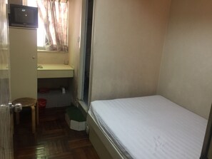 Blackout curtains, iron/ironing board, free WiFi, bed sheets