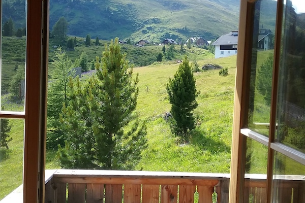 Blick von der Terrassentür