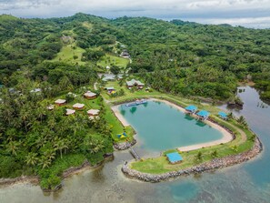 Private beach, snorkelling, kayaking, fishing