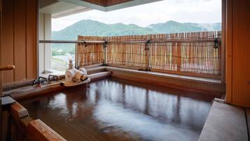 Japanese Western Style Room with Open-air Bath (Mountain View, In Room Dinner)