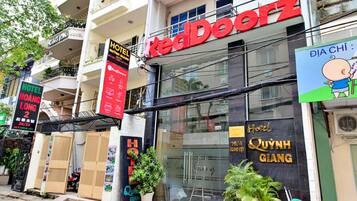 Façade de l’hébergement