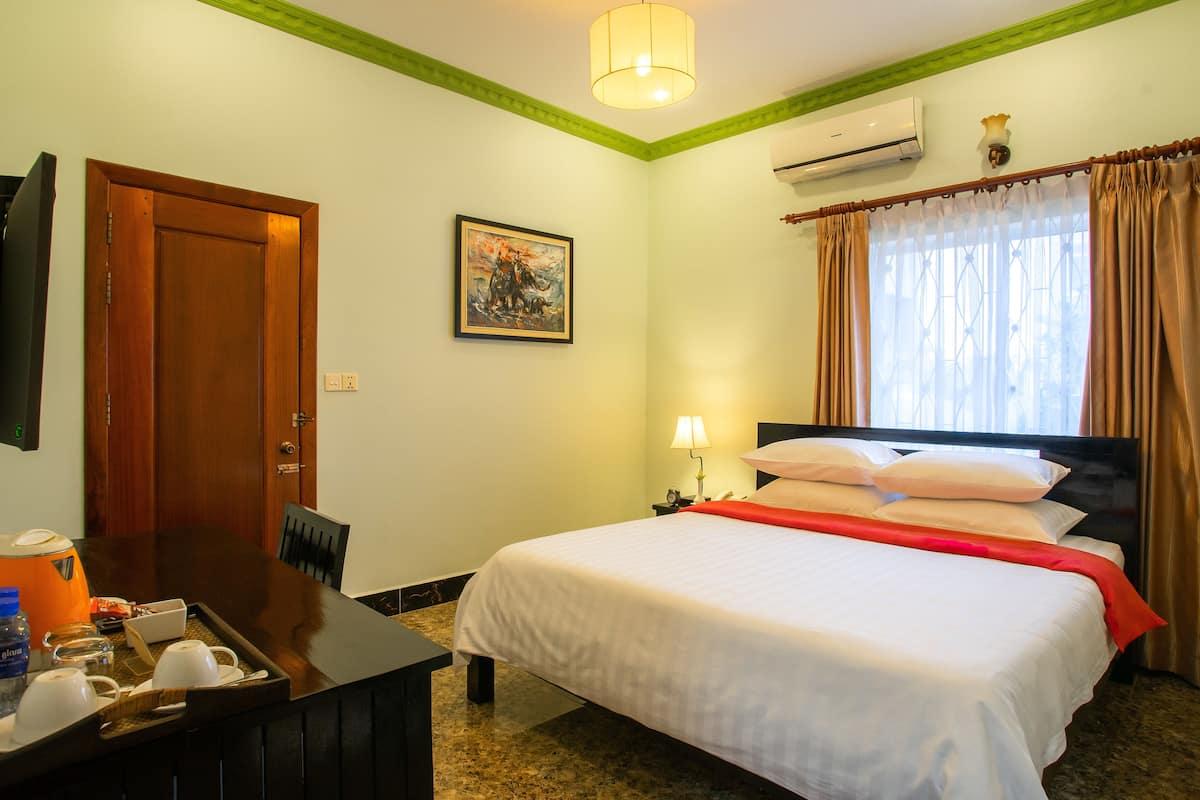 Deluxe Double Room, 1 Queen Bed | Minibar, blackout drapes, soundproofing, free WiFi