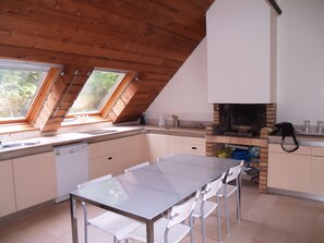 Ferienhaus, 4 Schlafzimmer, Nichtraucher | Eigene Küche | Kühlschrank, Mikrowelle, Ofen, Herdplatte