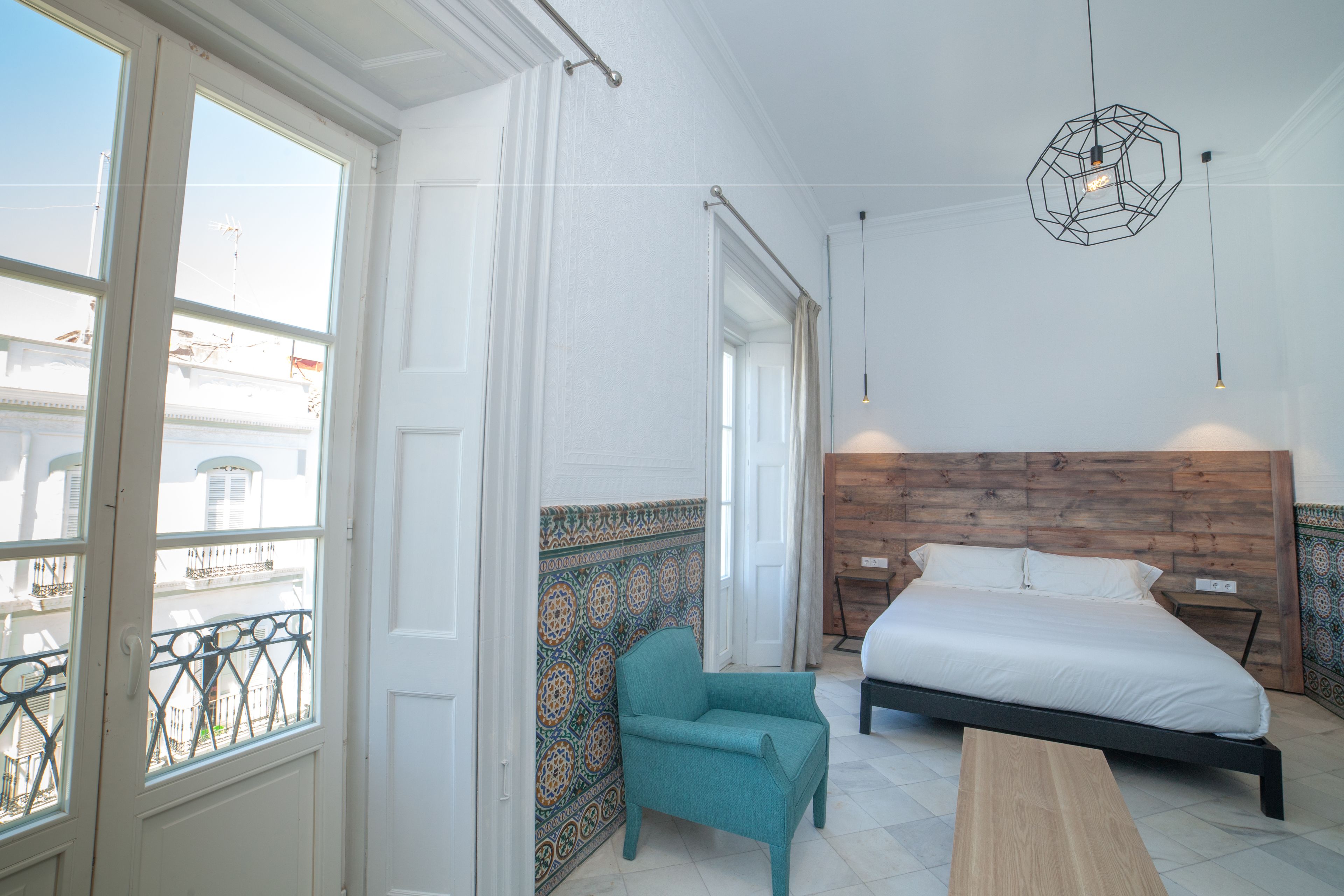 Apartamento romântico, 1 cama de casal | Vista do quarto