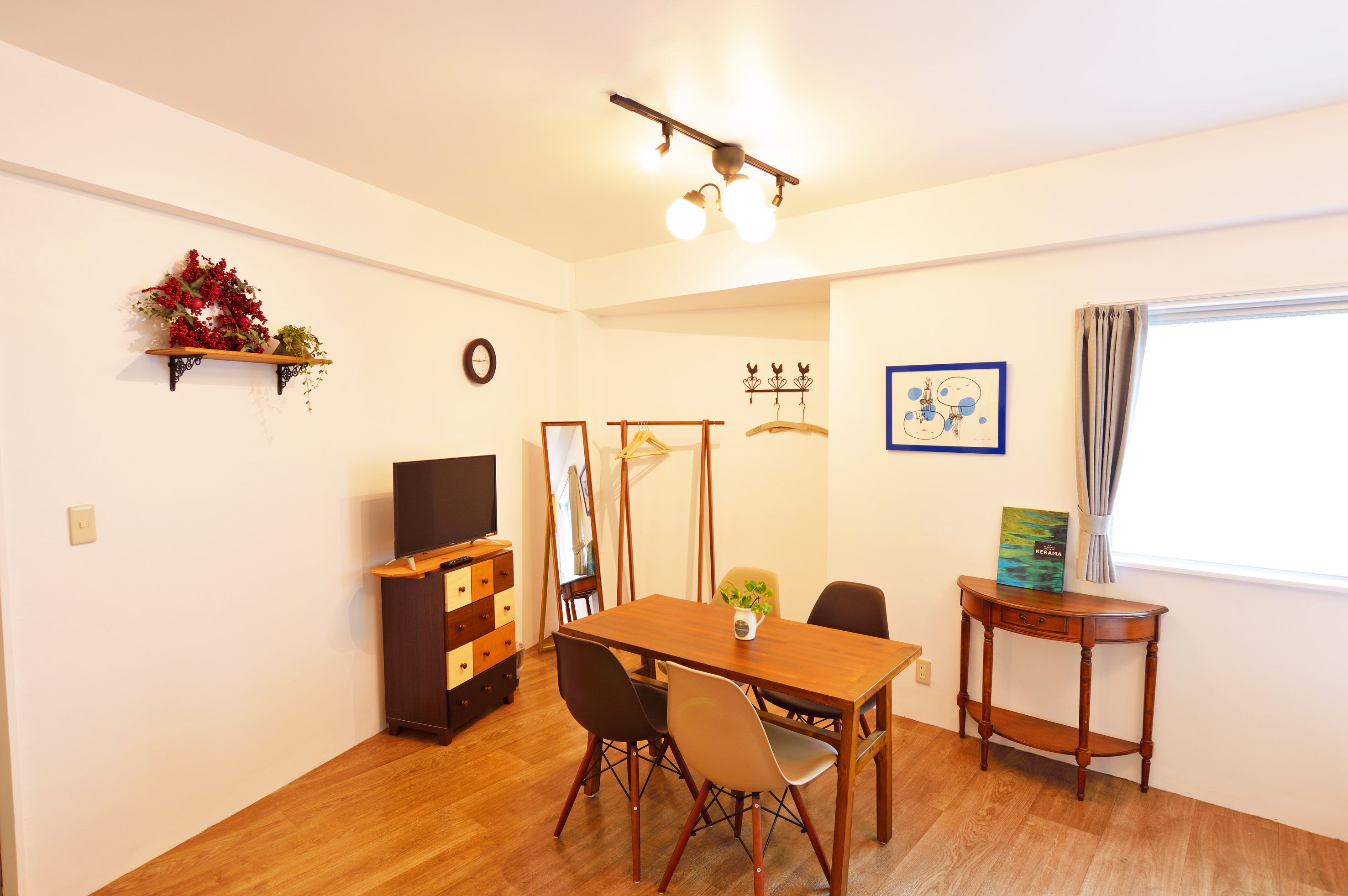 Zweibettzimmer (Twin Room - 201) | Wohnzimmer | Flachbildfernseher