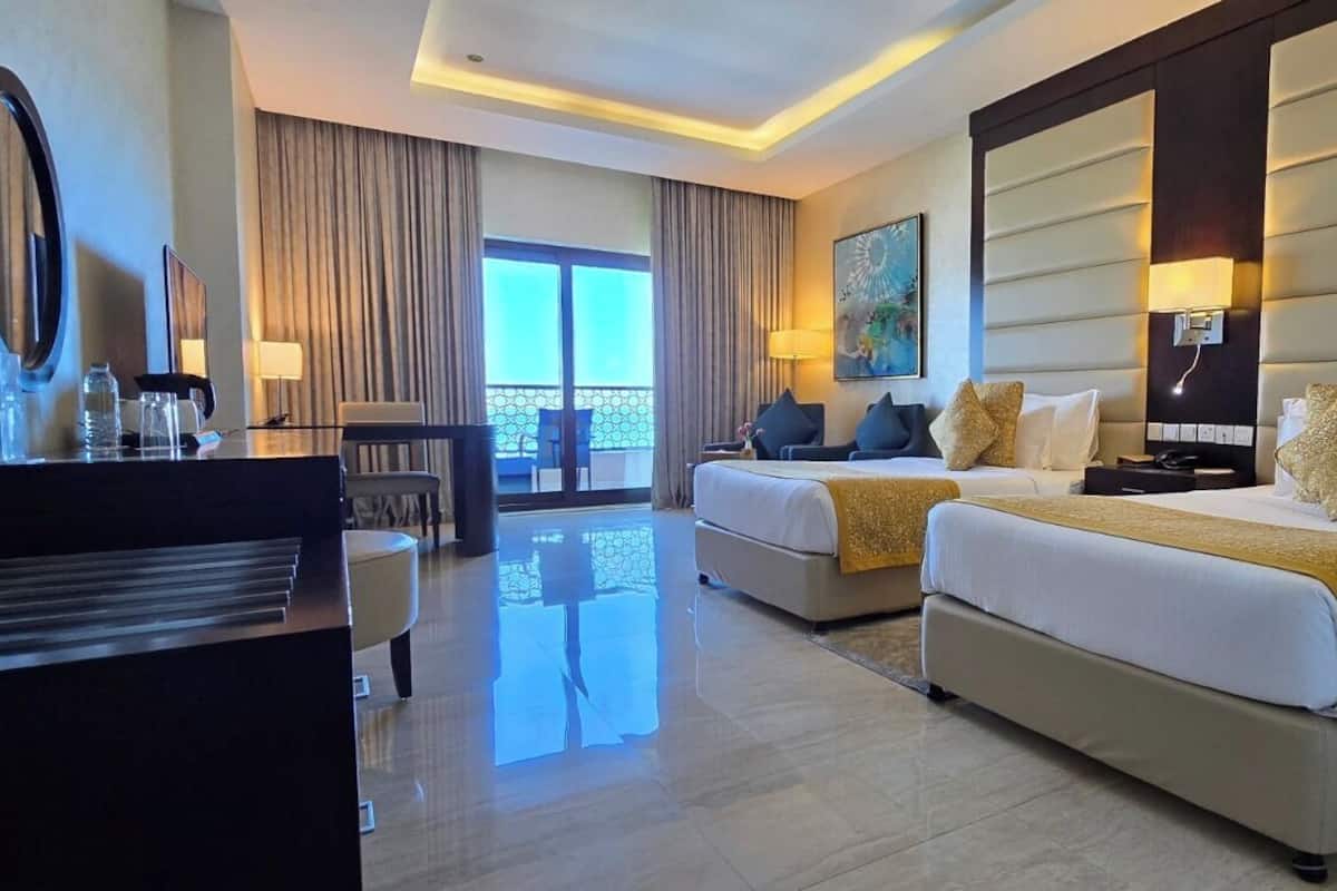 Deluxe Twin Room, 2 Single Beds, Sea View